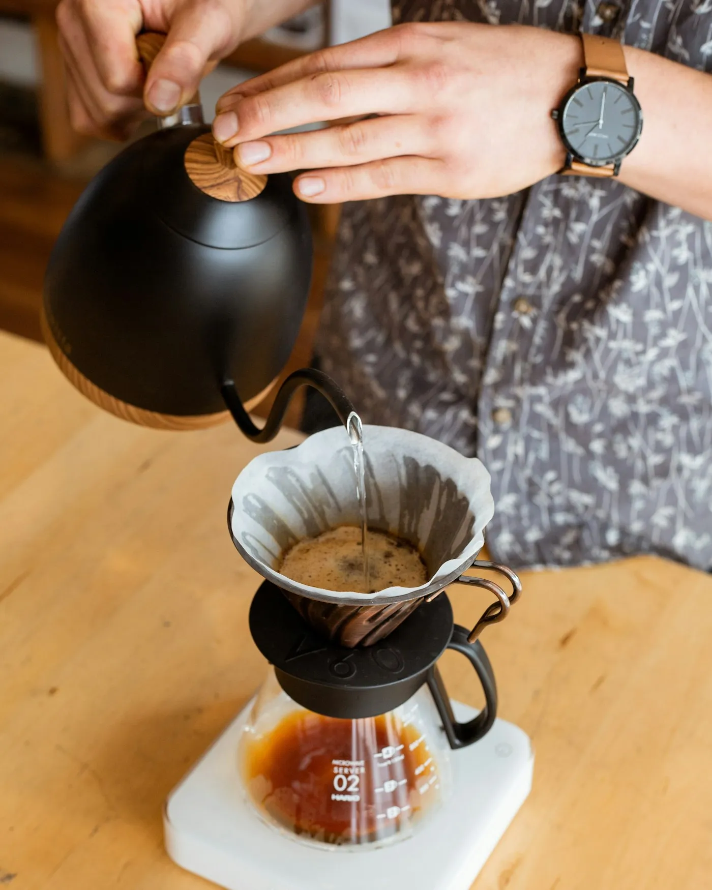 Preparación en goteo, cono V60